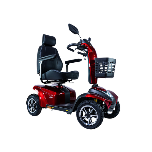 Quadriporteur Sutton de couleur rouge